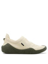 Shadow Project Moc Debossed Leather Mesh Slip On Ivory - STONE ISLAND - BALAAN 2