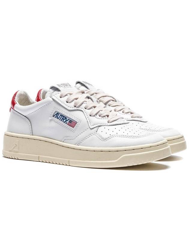 Action Red Tab Low Top Sneakers White - AUTRY - BALAAN 4