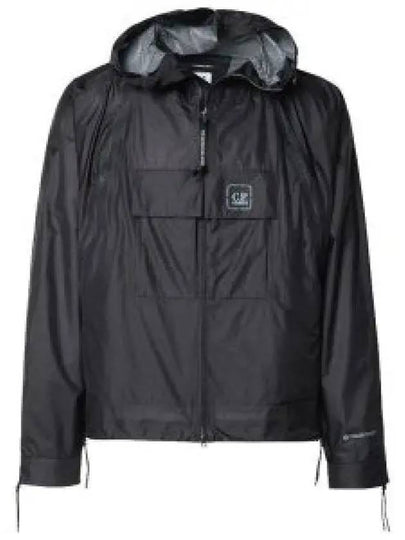 Metropolis Series Pertex Bloom Hooded Jacket Black - CP COMPANY - BALAAN 2