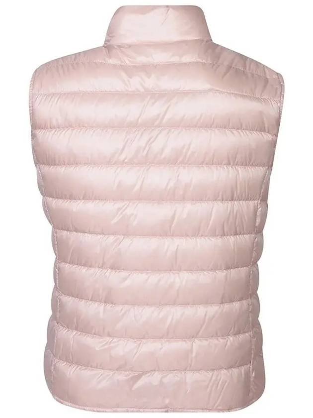 Liane Logo Patch Down Vest Light Pink - MONCLER - BALAAN 3