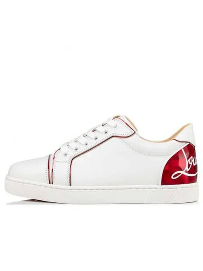 Fun Vieira Leather Low Top Sneakers White - CHRISTIAN LOUBOUTIN - BALAAN 2