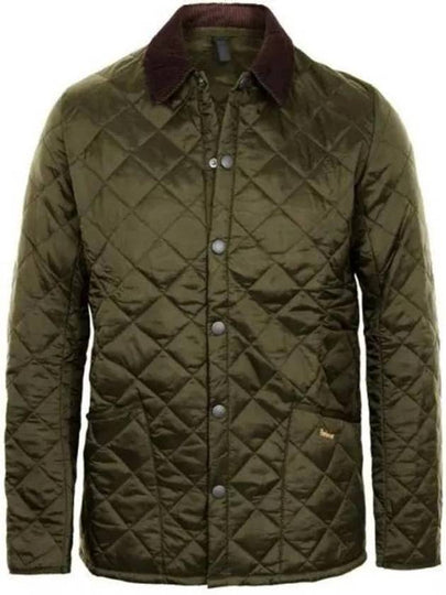 Riddesdale Quilted Jacket Olive - BARBOUR - BALAAN 2