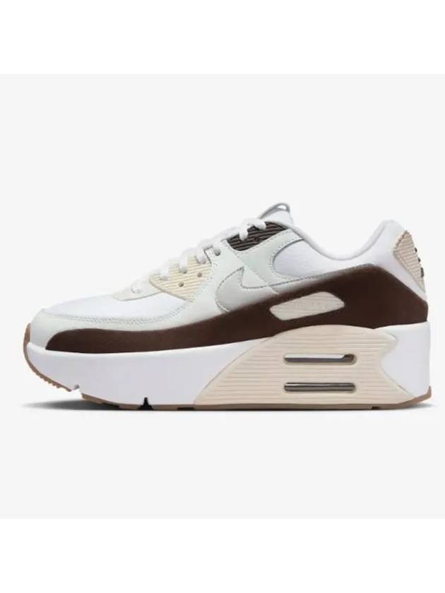 Air Max 90 LV8 Low Top Sneakers Brown - NIKE - BALAAN 1