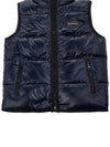 Algorab Logo Reversible Vest Navy - DUVETICA - BALAAN 10