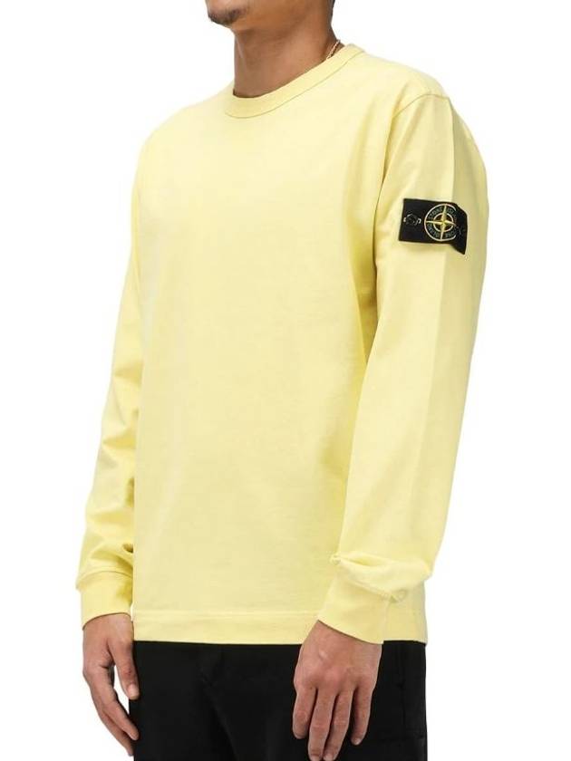 T shirt V0031 Lemon - STONE ISLAND - BALAAN 3