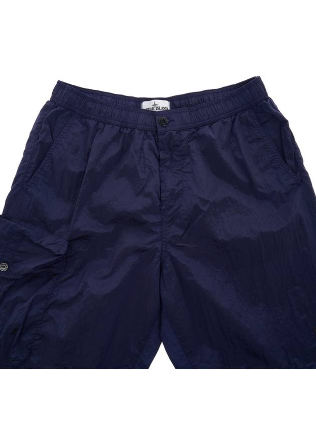 Patch Pocket Swim Shorts Royal Blue - STONE ISLAND - BALAAN.