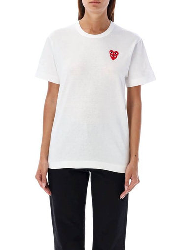 Double patch t-shirt - COMME DES GARCONS PLAY - BALAAN 1