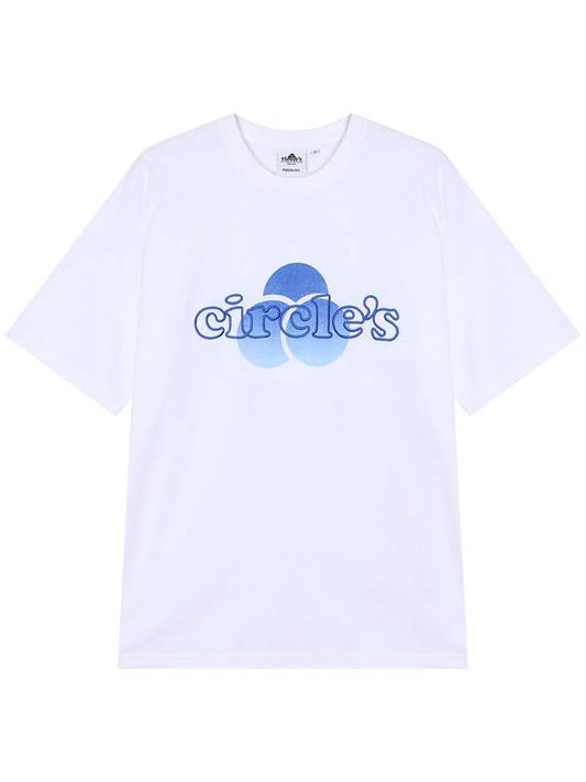 Circles Gradient Logo Tee Blue - BYL - BALAAN 1