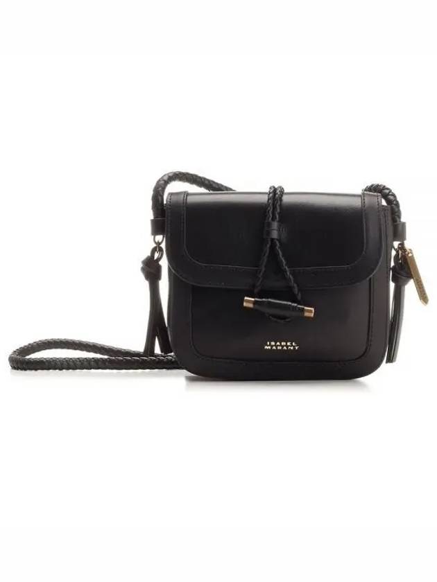 Vigo Flap Leather Cross Bag Black - ISABEL MARANT - BALAAN 2