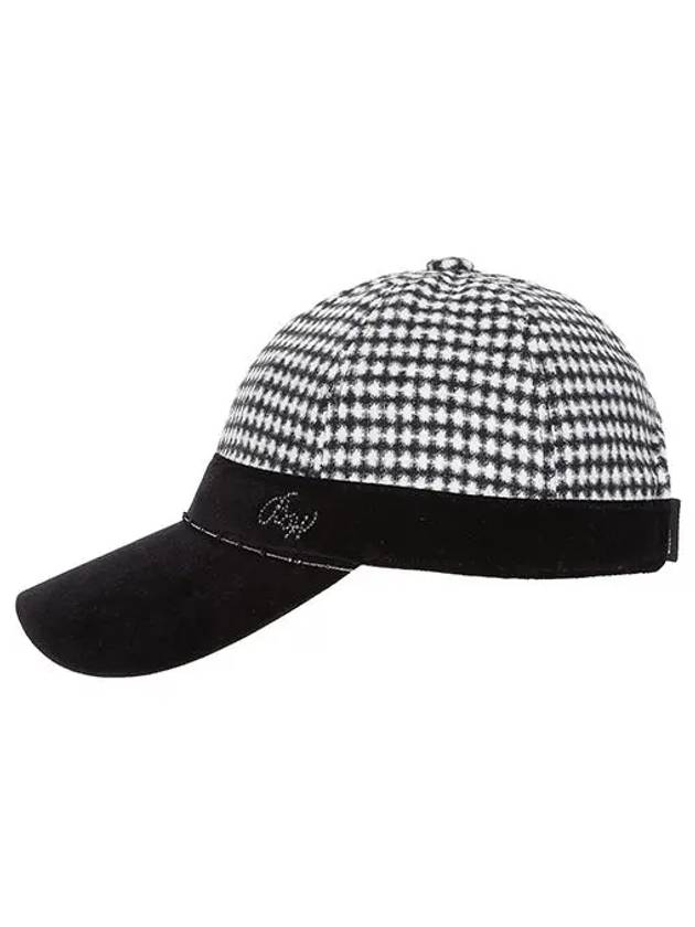 Women’s Checkpoint Ball Cap 8402LXACBLACK - BLACK&WHITE - BALAAN 3