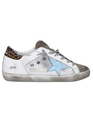 Superstar Leopard Tab Low Top Sneakers White - GOLDEN GOOSE - BALAAN 1