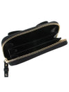 Vara Bow Zipper Card Wallet Black - SALVATORE FERRAGAMO - BALAAN 7