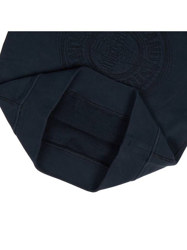 Kids Cotton Sweatshirt Navy - STONE ISLAND - BALAAN 8