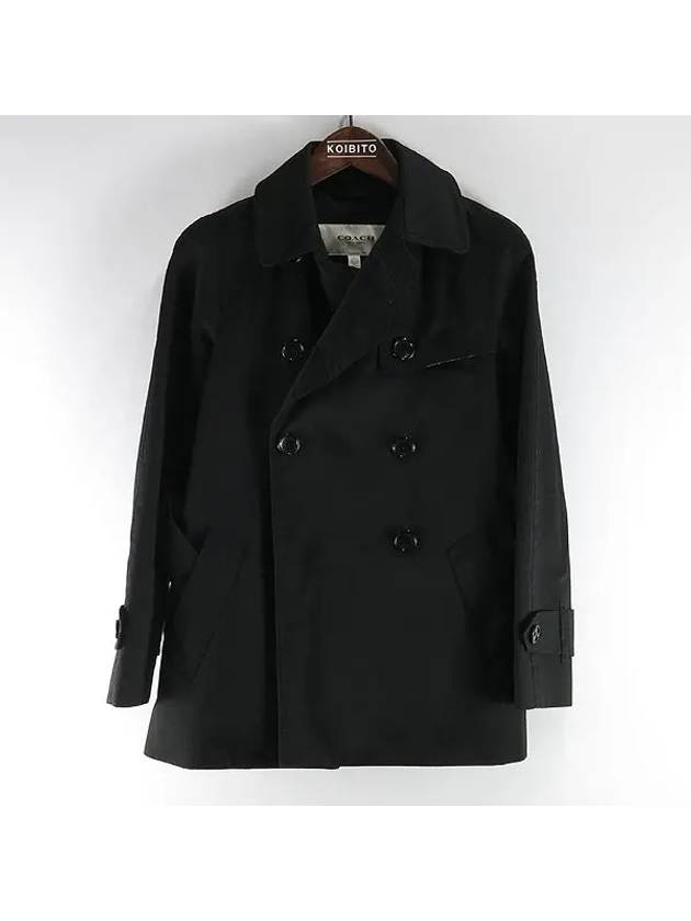 Smith Market used luxury goods black coat men s clothing - COACH - BALAAN 1