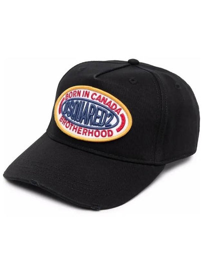 Embroidery Logo Patch Ball Cap Black - DSQUARED2 - BALAAN 2