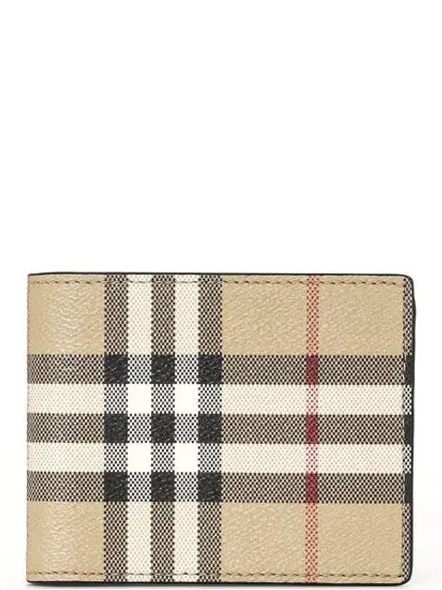 Vintage Check Slim Half Wallet Beige - BURBERRY - BALAAN 2