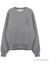 Big Heart Logo Sweatshirt Grey - AMI - BALAAN 2