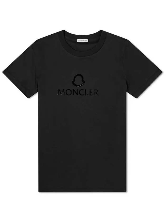 8C00006 809CR 999 Black Women Short Sleeve - MONCLER - BALAAN 1