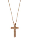 20062160 Metropolitan Cross 18K Pink Gold Necklace - DAMIANI - BALAAN 2