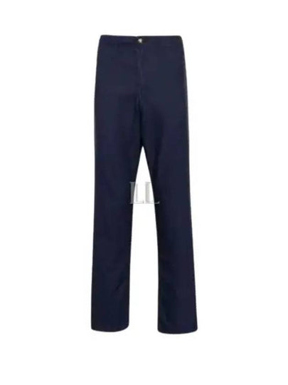 Drawstring Cotton Straight Pants Navy - POLO RALPH LAUREN - BALAAN 2