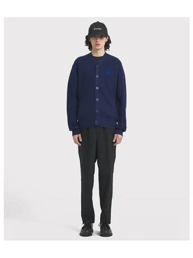 STUDIO M Boris cardigan patch navy - ETUDES - BALAAN 1