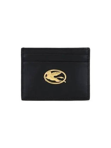 Etro Pegasus Card Wallet Black 1H769 2850 - ETRO - BALAAN 1