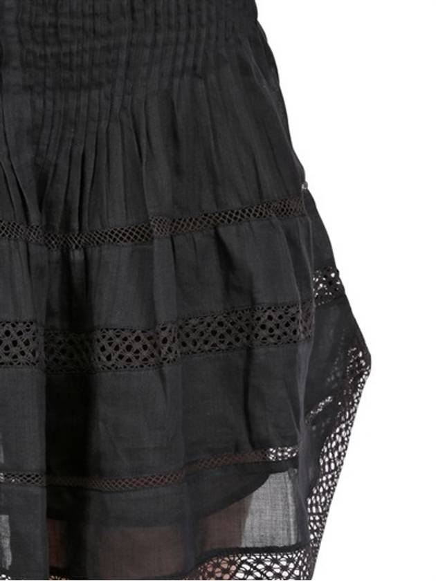 Isabel MarantRAMIE CROCHET INSERT SKIRT - ISABEL MARANT - BALAAN 2