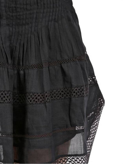 Isabel MarantRAMIE CROCHET INSERT SKIRT - ISABEL MARANT - BALAAN 2