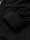 GRZ TYPE ST ZIP UP HOODIE BLACK - LIBERE - BALAAN 5