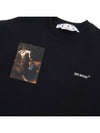 Caravaggio Slim Crew Neck Sweatshirt Black - OFF WHITE - BALAAN 8