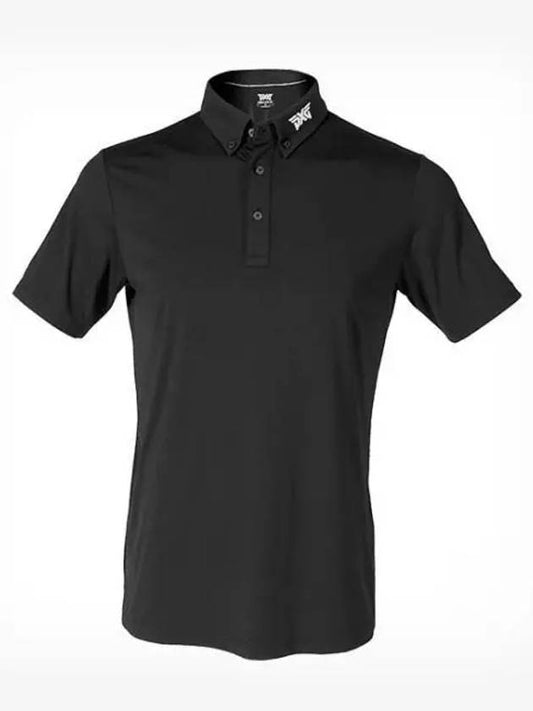 IDomestic ShippingI 24 ATHLETIC FIT BP SIGNATURE Polo BLACK ME23ATP1 36A BK Men s kr 217765 - PXG - BALAAN 1