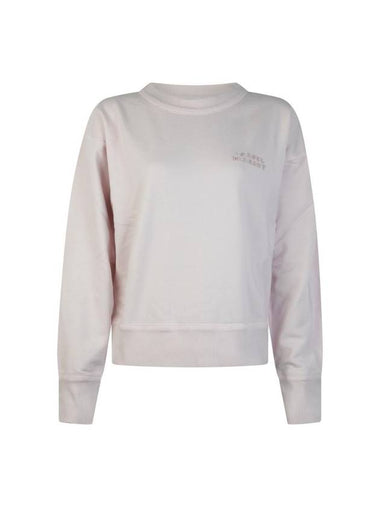 Shad Logo Print Sweatshirt Light Pink - ISABEL MARANT - BALAAN 1