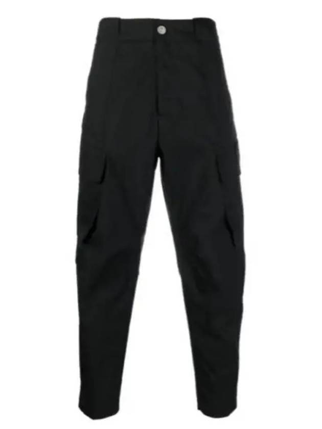 Shadow Project Cotton Nylon Ripstop Cargo Pants Black - STONE ISLAND - BALAAN 2