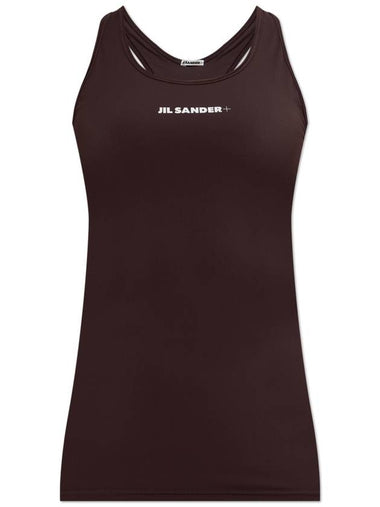 JIL SANDER+ Sports Top With Logo, Women's, Brown - JIL SANDER - BALAAN 1