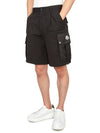 Cargo Shorts Black - MONCLER - BALAAN 5