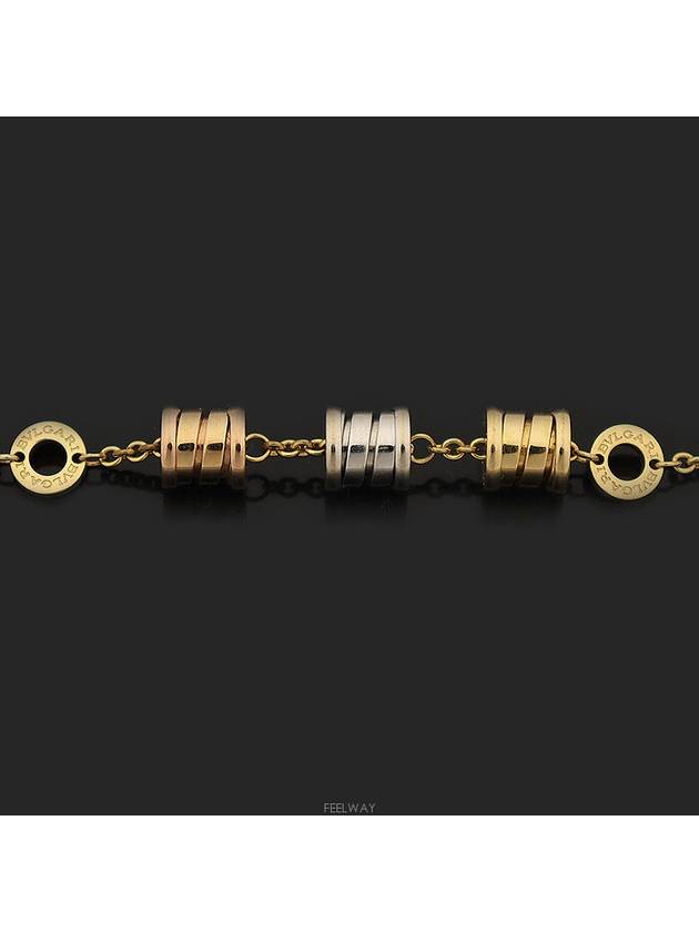 340668 18K Rose White Yellow 3 Colors Gold B Zero1 Women s Bracelet - BVLGARI - BALAAN 4