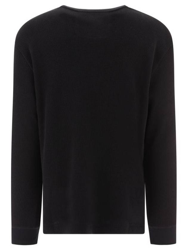 Logo Classic Fit Long Sleeve T-Shirt Black - GIVENCHY - BALAAN 3