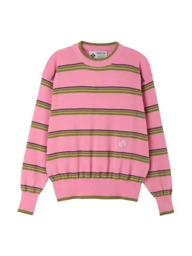 vintage striped knit pink - HERETIC - BALAAN 1