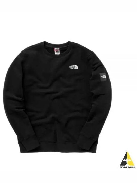 Seasonal Fine Crew Cotton Sweatshirt Black - THE NORTH FACE - BALAAN 2