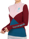 Golf Wear Women s Long Sleeve T Shirt MLW 2C AC01 BURGUNDY - MARK & LONA - BALAAN 6