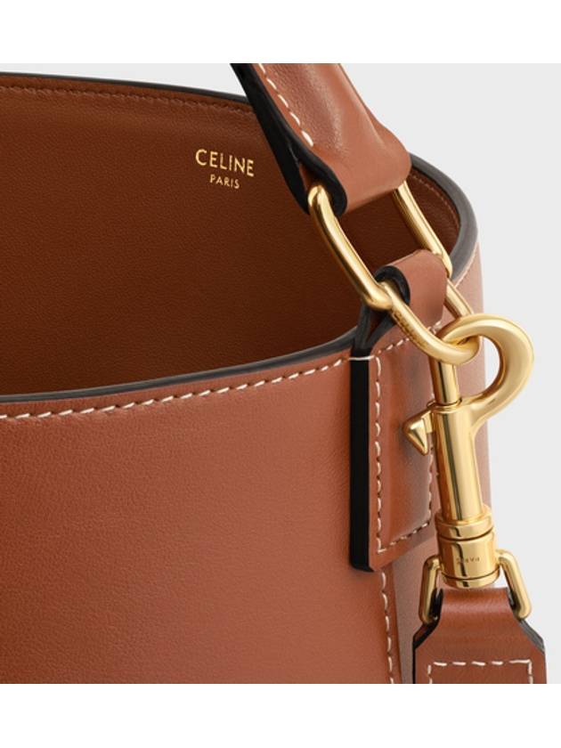 Medium Louise Bag Smooth Calfskin Shoulder Bag Tan - CELINE - BALAAN 6