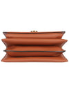 Gancini Trifolio Flap Leather Shoulder Bag Brown - SALVATORE FERRAGAMO - BALAAN 7