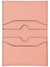 Folded Leather Card Wallet Pink - ACNE STUDIOS - BALAAN 4