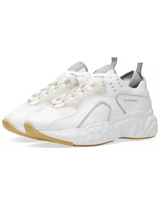 Manhattan Napa Low Top Sneakers White - ACNE STUDIOS - BALAAN 4