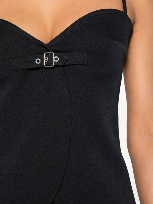 Ellipse Twill Sleeveless Black - COURREGES - BALAAN 5