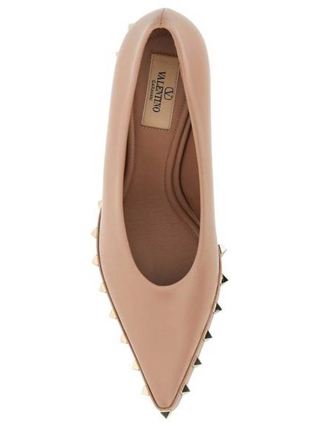 VALENTINO VALENTINO ROCKSTUD LEATHER PUMPS. - VALENTINO - BALAAN 3