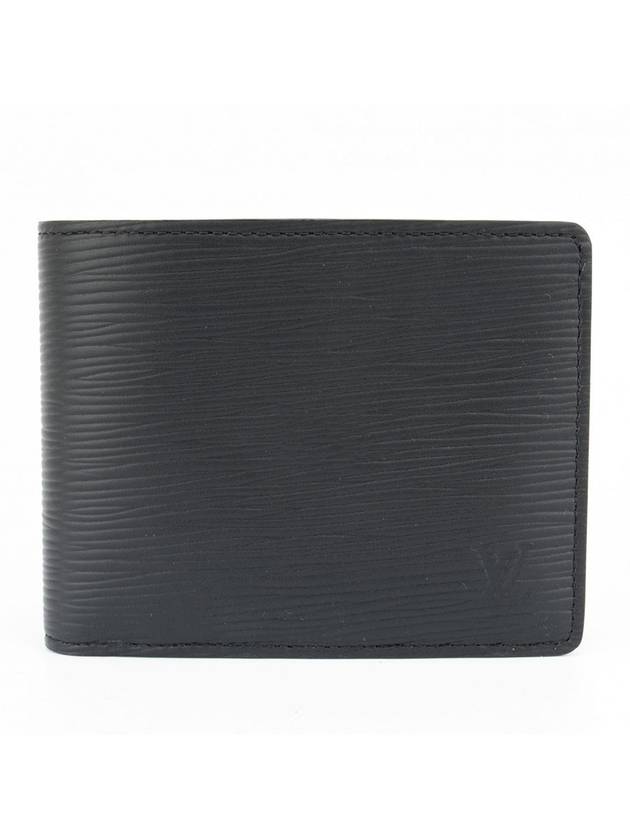 Multipal Eppi Leather Half Wallet Noir - LOUIS VUITTON - BALAAN 1