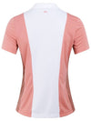 Women's Evelina Golf Polo Shirt Strawberry Ice - J.LINDEBERG - BALAAN 5