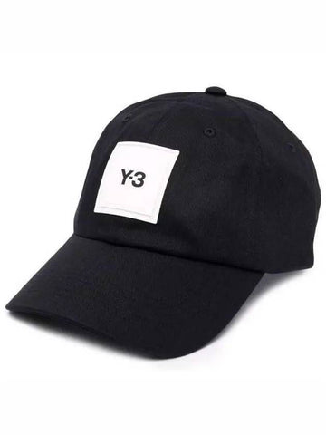 Y3 logo patch baseball cap - YOHJI YAMAMOTO - BALAAN 1