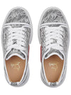 Adolon Canvas Low Top Sneakers White - CHRISTIAN LOUBOUTIN - BALAAN 7